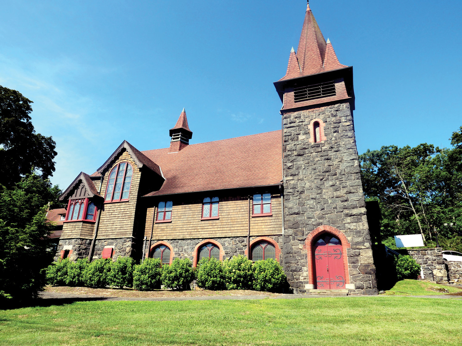 Our Lady of Mount Carmel Church, founded in 1895, merged with St. Joan of Arc in Sloatsburg in 2015 as part of the Making All Things New pastoral planning initiative.