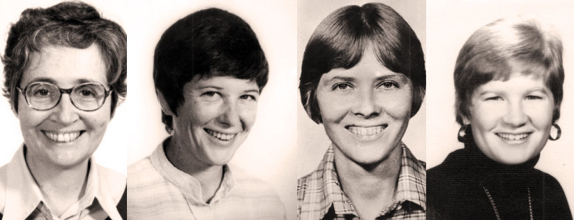 REMEMBERED FOR FAITH—The four churchwomen killed Dec. 2, 1980 in El Salvador were, from left: Maryknoll Sister Maura Clarke, M.M., Maryknoll Sister Ita Ford, M.M., Ursuline Sister Dorothy Kazel, O.S.U., and lay missioner Jean Donovan. The legacy of their service in the Central American country was honored during a 90-minute public webinar on the 40th anniversary of their deaths.