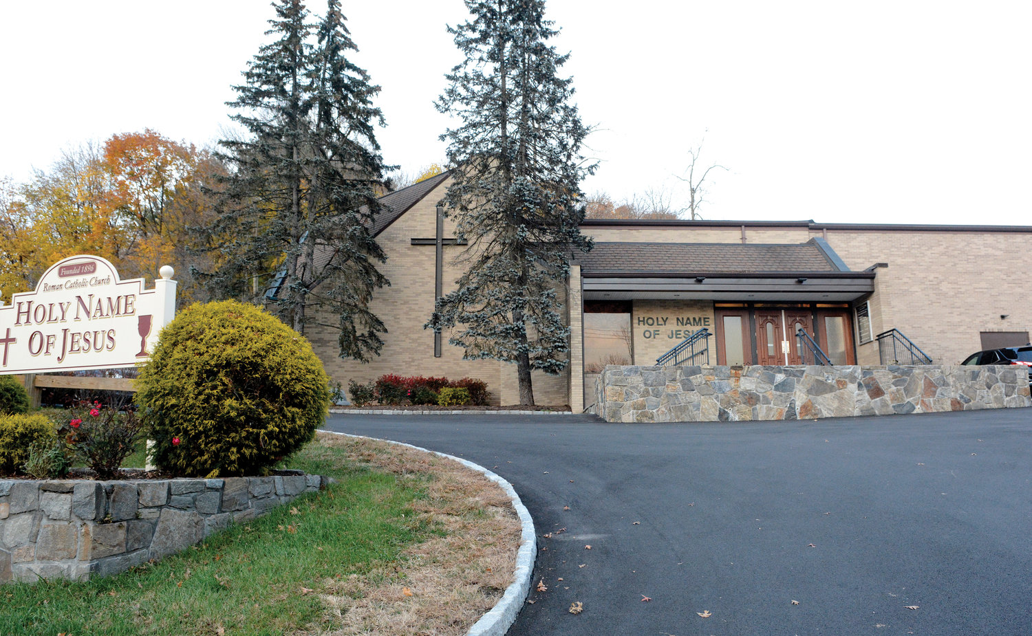 The current church was dedicated in 1979.